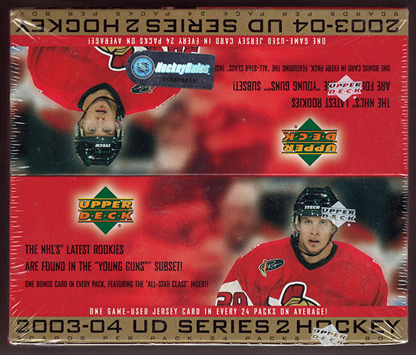 2003-04 Upper Deck Series 2 NHL Hockey Retail Box - DD Sports Vaughan