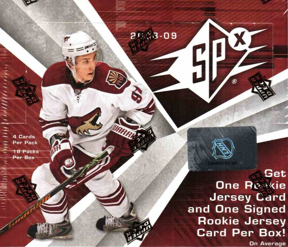 2008-09 Upper Deck Spx Hockey Sealed Hobby Box - DD Sports Vaughan