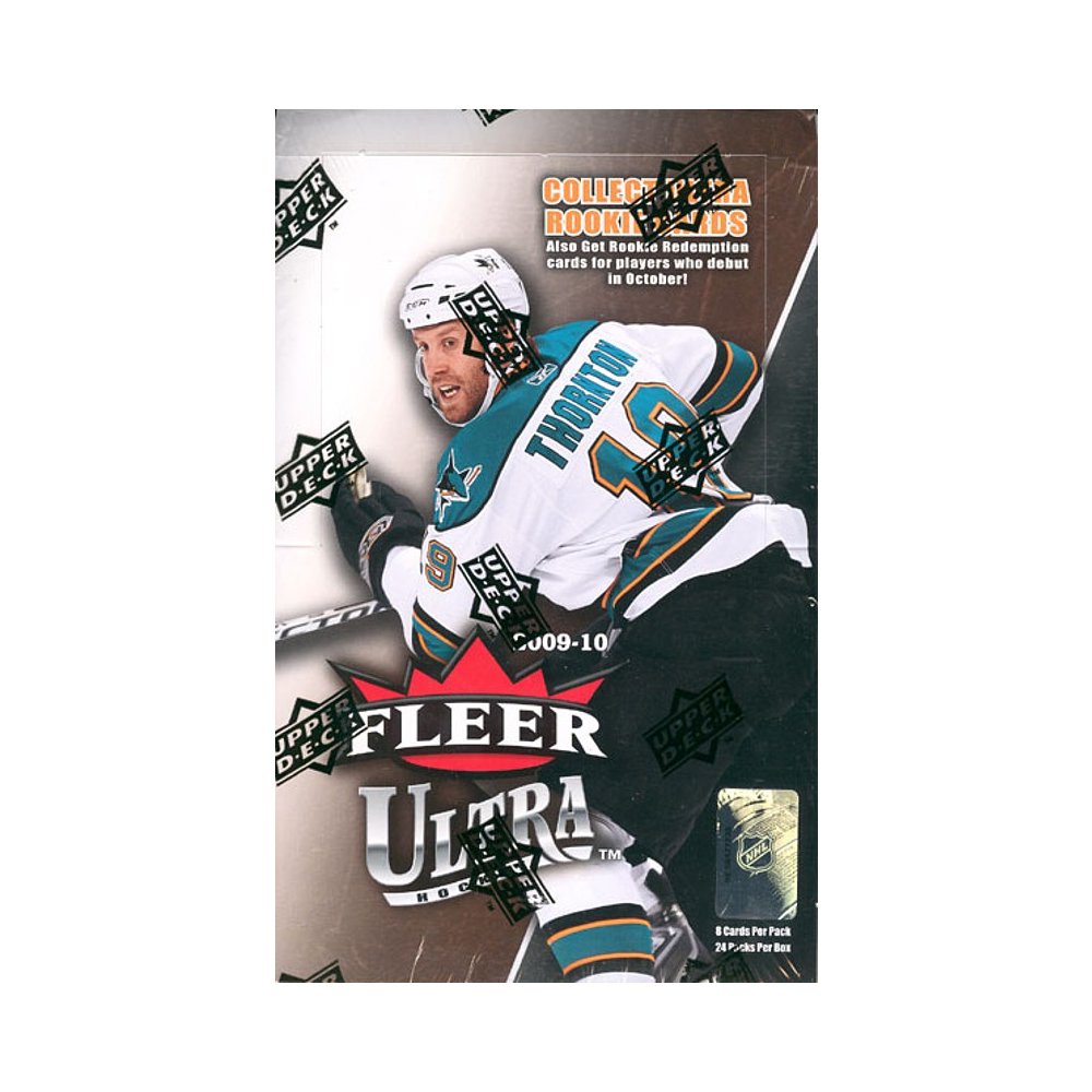 2009-10 Upper Deck Fleer Ultra NHL Hockey Sealed Hobby Box - DD Sports Vaughan