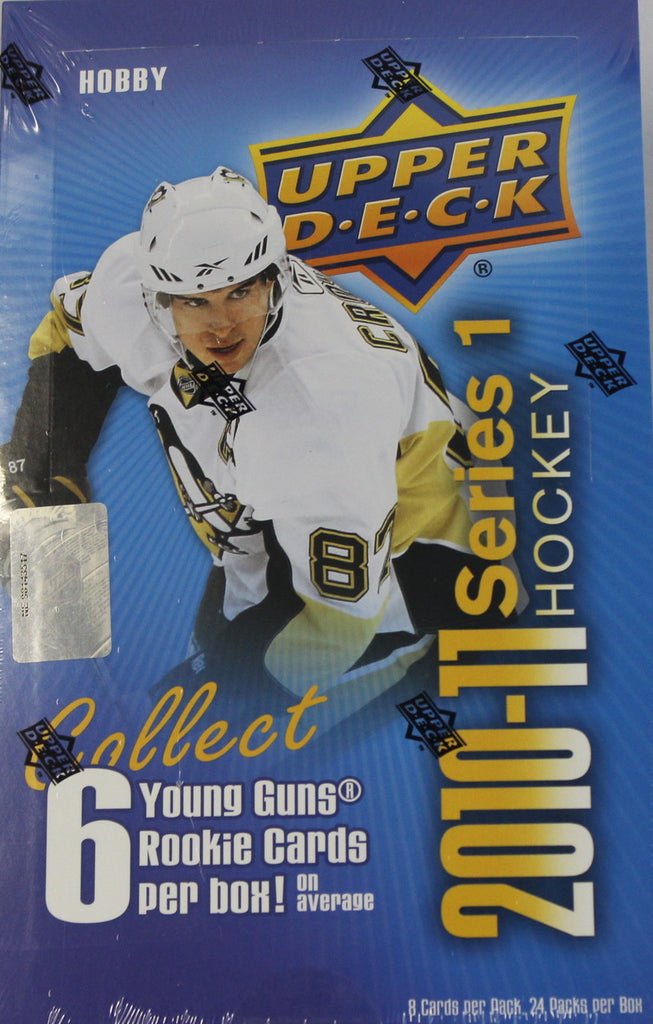 2010-11 Upper Deck Series 1 NHL Hockey Hobby Box - DD Sports Vaughan