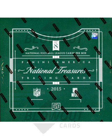 2015 Panini National Treasures NFL Hobby Box - DD Sports Vaughan