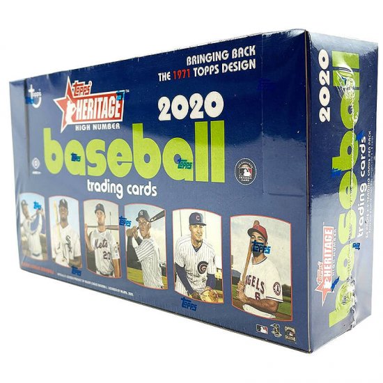 2020 Topps Heritage High Number MLB Baseball Hobby Box - DD Sports Vaughan