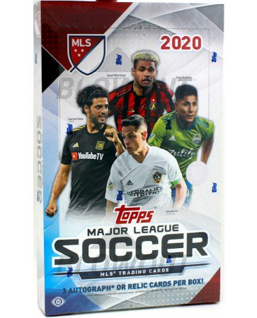 2020 Topps MLS Soccer Hobby Box - DD Sports Vaughan
