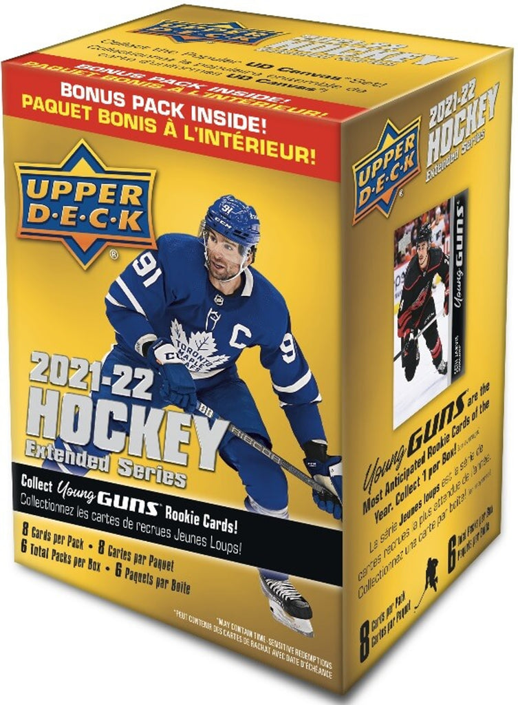 2021-22 Upper Deck Extended NHL Hockey Blaster Box - DD Sports Vaughan