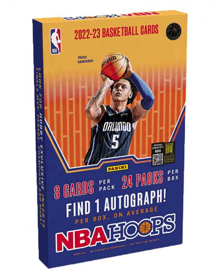 2022-23 Panini NBA Hoops Basketball Hobby Box - DD Sports Vaughan
