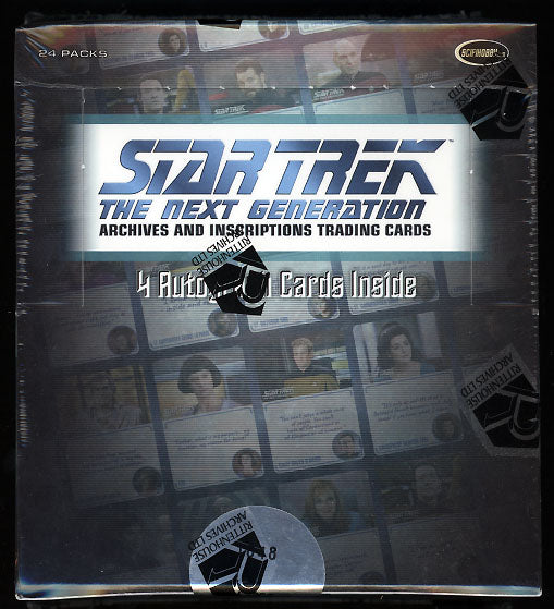 2022 Rittenhouse Archives Ltd. Star Trek The Next Generation Hobby Box ...