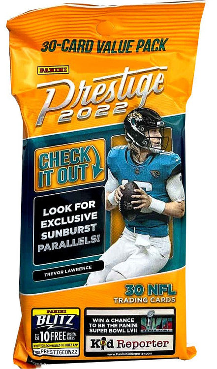 2022 Panini Prestige NFL Football Value Pack - DD Sports Vaughan