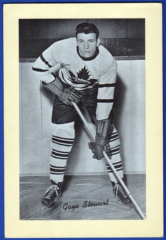 Gaye Stewart Toronto Maple Leafs Group One Bee Hive; White Sweater *SP* 1934-43