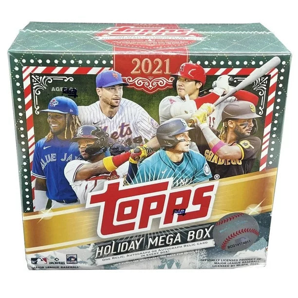 2021 Topps Holiday MLB Baseball Mega Box - DD Sports Vaughan