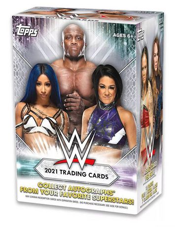 2021 Topps Wrestling WWE Blaster Box - DD Sports Vaughan