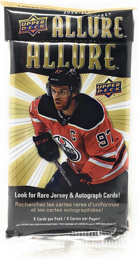 2020-21 Upper Deck Allure NHL Hockey Celo Pack - DD Sports Vaughan
