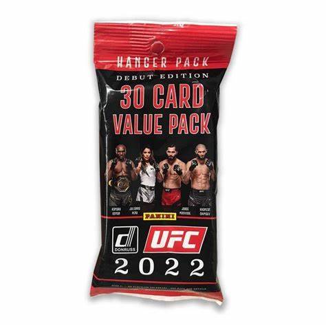 2022 Panini Donruss UFC Debut Edition Hanger Pack - DD Sports Vaughan