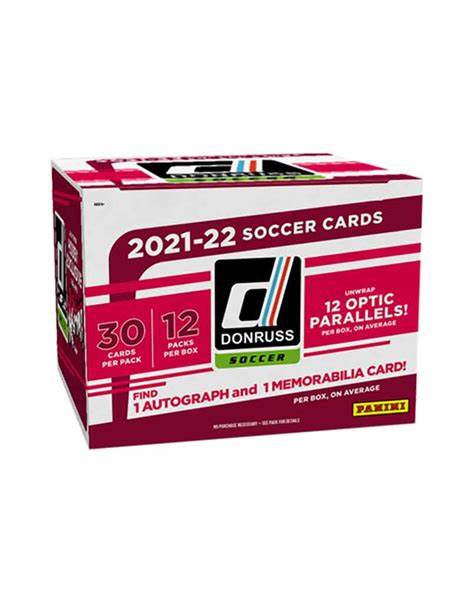 2021-22 Panini Donruss Soccer Hobby Box - DD Sports Vaughan