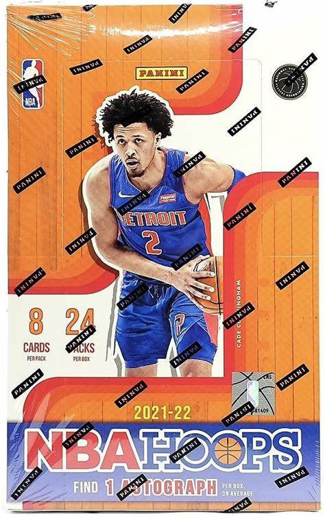 2021-22 Panini NBA Hoops Basketball Hobby Box - DD Sports Vaughan