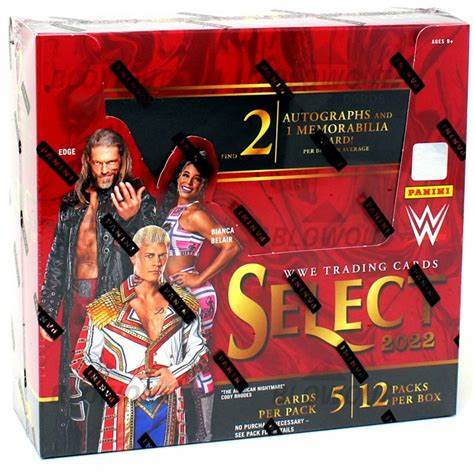 2022 Panini Select Wrestling WWE Hobby Box - DD Sports Vaughan