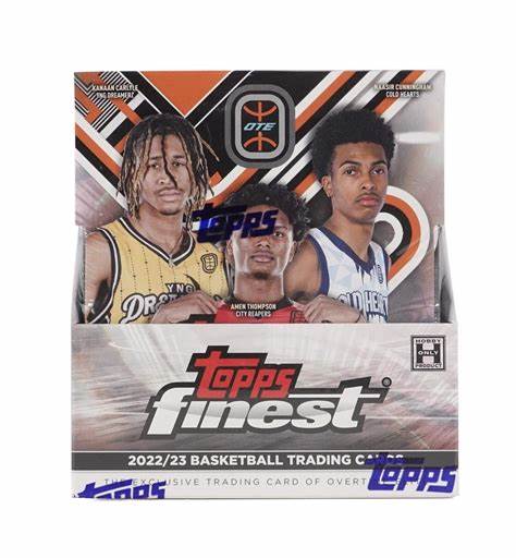 2022-23 Topps Finest Ote Basketball Hobby Box - DD Sports Vaughan