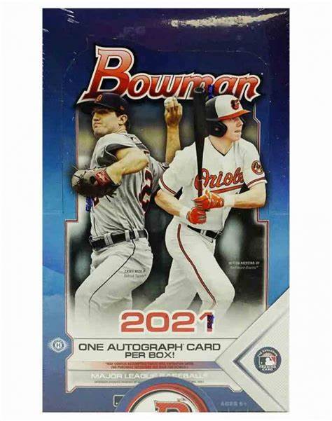 2021 Bowman MLB Baseball Hobby Box - DD Sports Vaughan