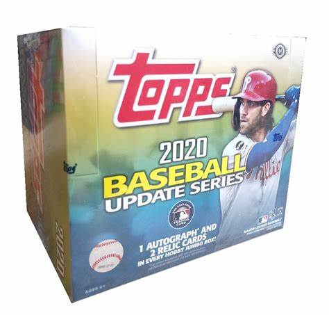 2020 Topps Update Series Baseball Jumbo Hobby Box - DD Sports Vaughan