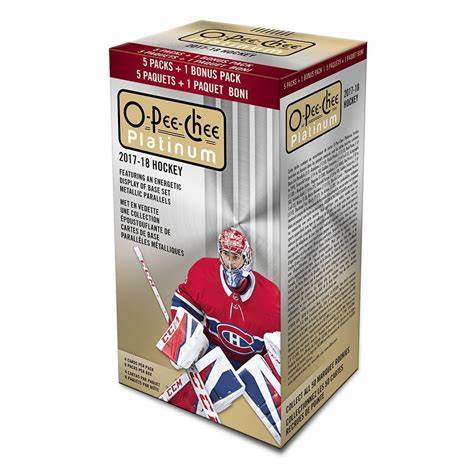 2017-18 O-Pee-Chee Platinum NHL Hockey Blaster Box - DD Sports Vaughan