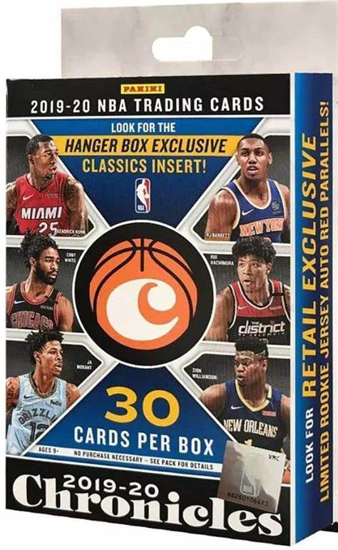 2019-20 Panini Chronicles NBA Basketball Hanger Box - DD Sports Vaughan