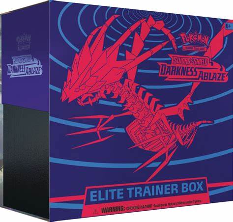 2020 Pokemon Sword & Shield Darkness Ablaze Elite Trainer Box - DD Sports Vaughan