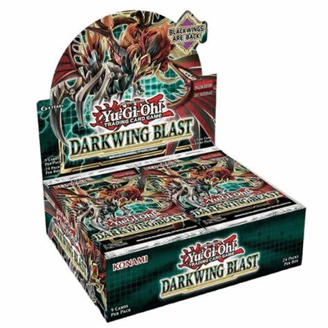2020 Yu-Gi-Oh Darkwing Blast First Edition Booster Box - DD Sports Vaughan