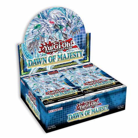 2020 Yu-Gi-Oh Dawn Of Majesty First Edition Booster Box - DD Sports Vaughan