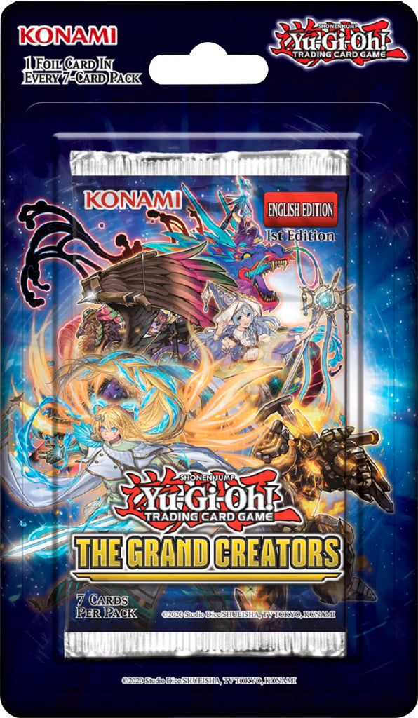 2020 Yu-Gi-Oh The Grand Creators Blister Pack - DD Sports Vaughan