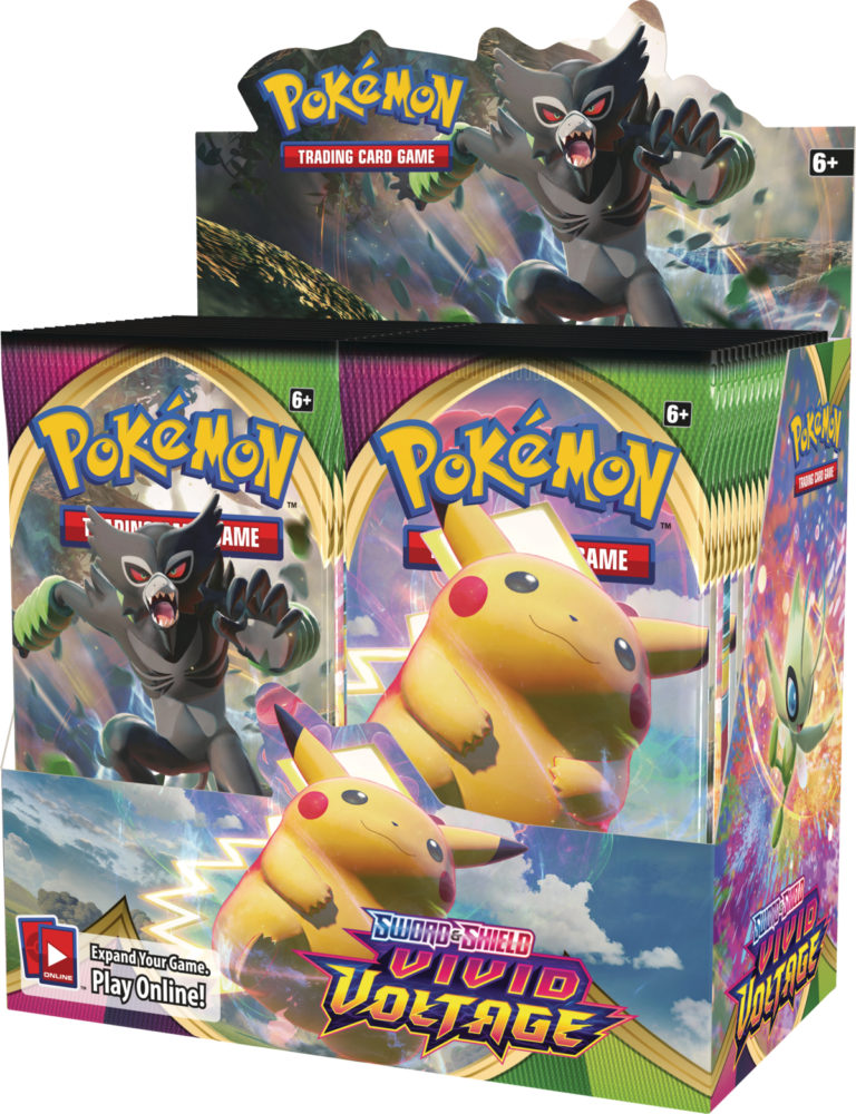 Pokemon - Sword and Shield - Vivid Voltage - Booster Box - DD Sports Vaughan