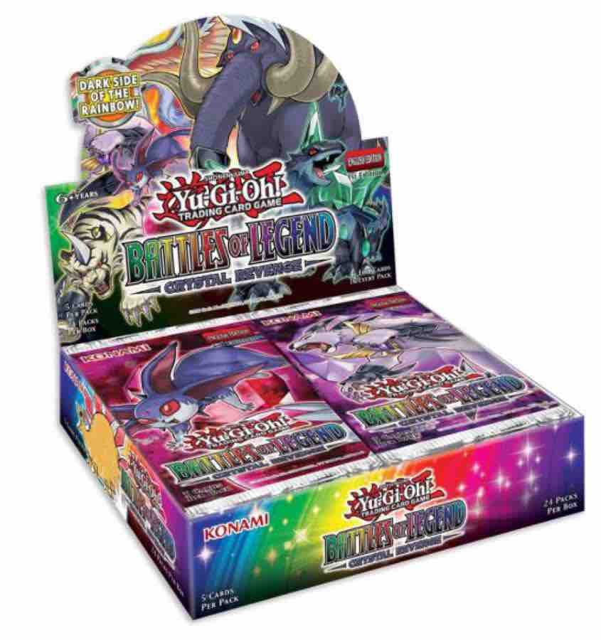 2020 Yu-Gi-Oh Battles Of Legend Crystal Revenge First Edition Booster Box 2020 Yu-Gi-Oh Battles Of Legend Crystal Revenge First Edition Booster Box