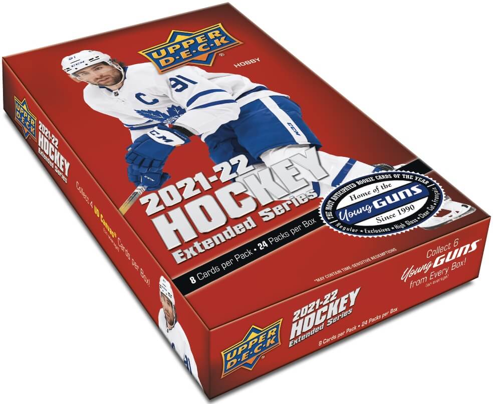 2021-22 Upper Deck Extended Series NHL Hockey Hobby Box - DD Sports Vaughan