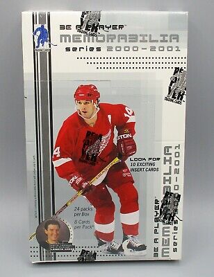 2000-01 Be A Player Memorabilia Series Sealed Hobby Box - DD Sports Vaughan
