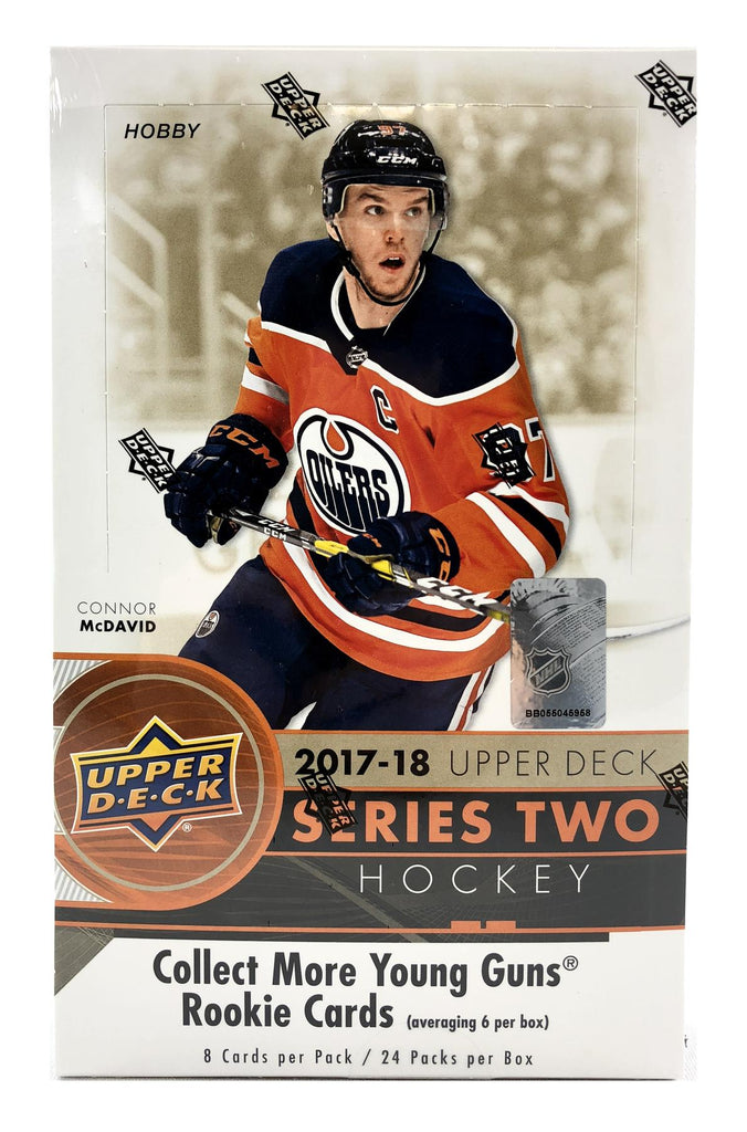 2017-18 Upper Deck Hockey Series 2 Sealed Hobby Box - DD Sports Vaughan